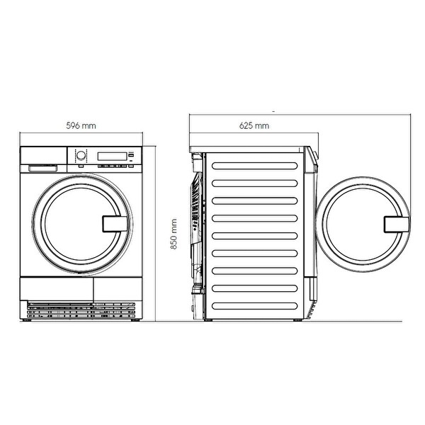 Electrolux Professional Mypro TE1120 8 KG Kurutma Makinesi