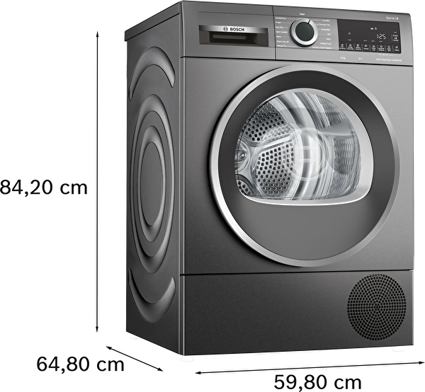 Bosch WQG2420RTR 9 KG Çamaşır Kurutma Makinesi