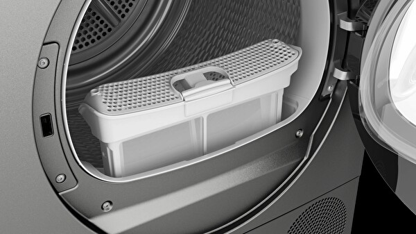 Siemens iQ500 Isı Pompalı Kurutma Makinesi 10 KG Antrasit