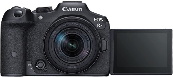 Canon EOS R7 Body + RF-S 18-150 MM F3.5-6.3 IS STM Lens + EF-EOS R Mount Adaptör Aynasız Fotoğraf Makinesi (Eurasia Garantili)