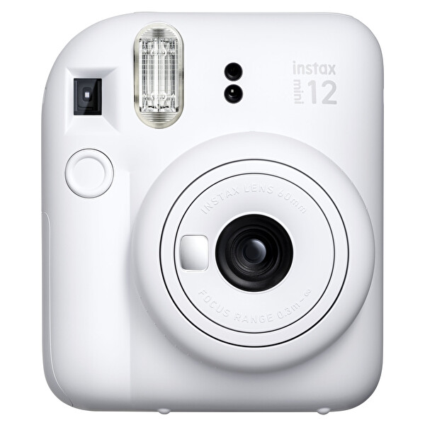 Fujifilm Instax Mini 12 Beyaz Fotoğraf Makinesi 10'lu Film ve Mini Albüm Seti