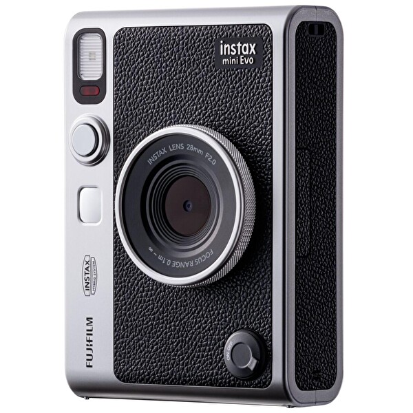 Fujifilm Instax Mini Evo Siyah Fotoğraf Makinesi Ve 20'li Film