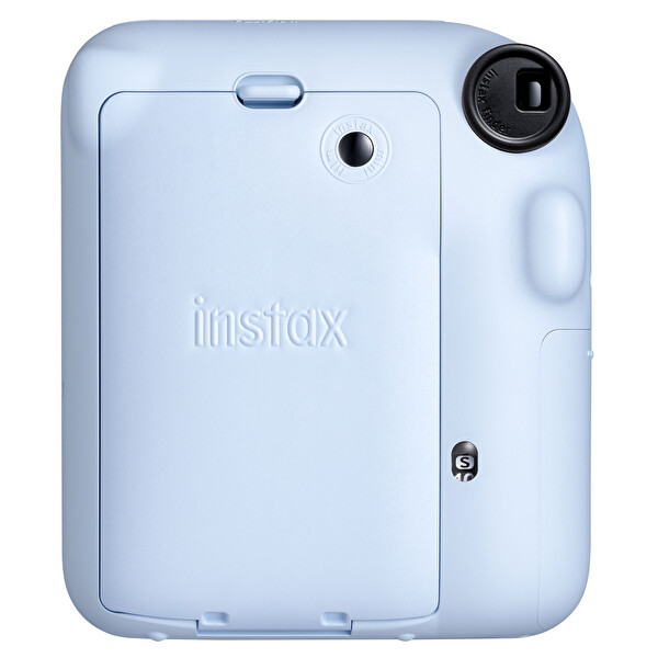 Fujifilm Instax Mini 12 Mavi Fotoğraf Makinesi - 10'lu Film - Laporta Albüm ve Deri Kılıf Seti