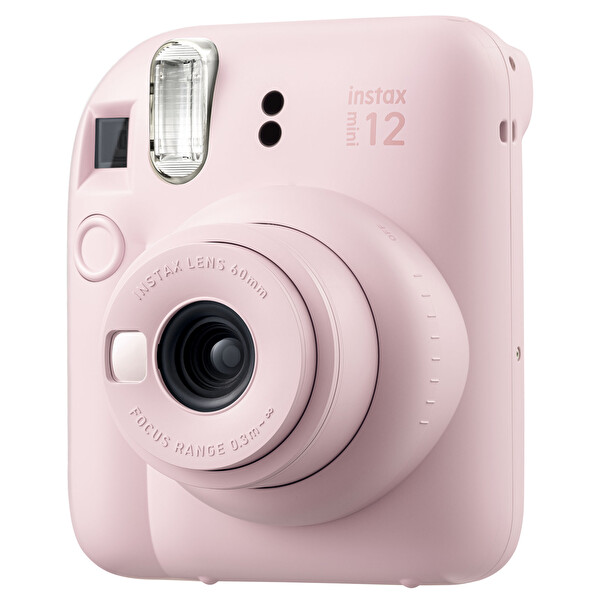 Fujifilm Instax Mini 12 Pembe Fotoğraf Makinesi - Çerçeve ve 64'lü Kare Albüm Seti