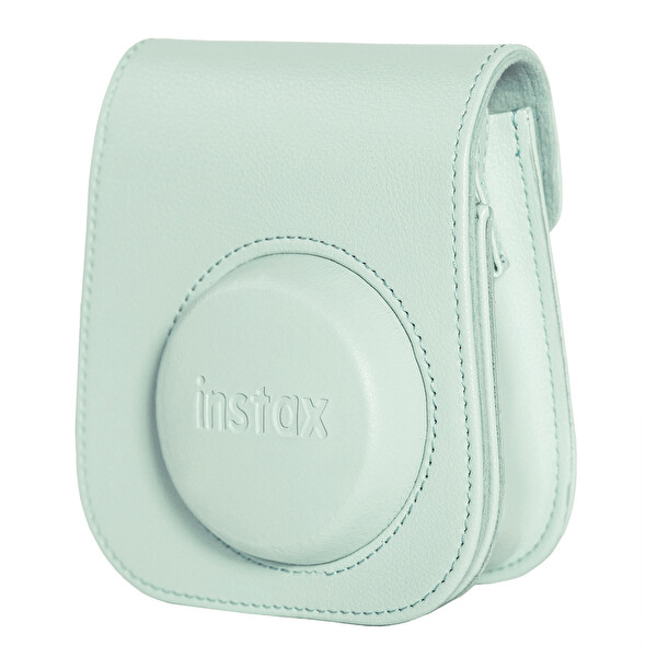 Fujifilm Instax Mini 12 Yeşil Fotoğraf Makinesi-20'lu Film-Mini Albüm ve Deri Kılıf Seti FOTSI197-S4-20-MA-DK