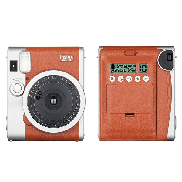 Fujifilm Instax Neo 90 Classic Kahverengi Fotoğraf Makinesi ve 20