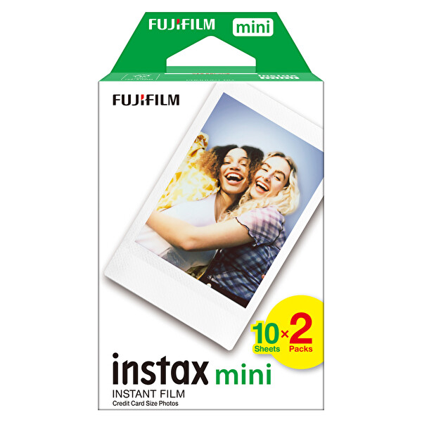 Fujifilm Instax Mini 12 Yeşil Şipşak Fotoğraf Makinesi-20'lu Film-Laporta Albüm ve Şeffaf Kılıf Seti