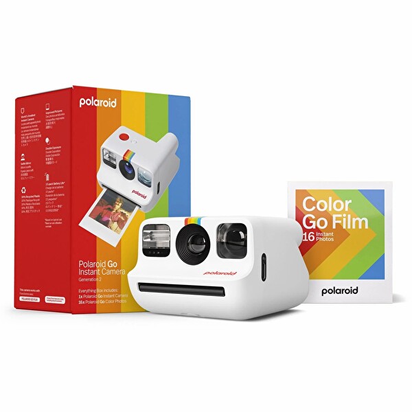 Polaroid Go Gen 2 EB Beyaz Anlık Fotoğraf Makinesi