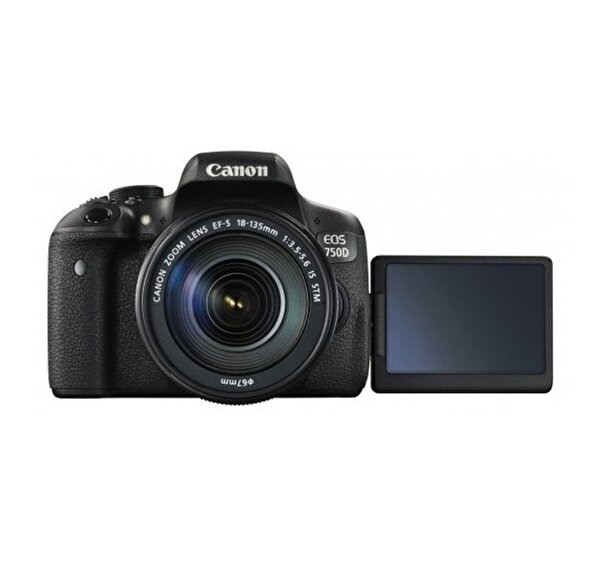 Canon Canon EOS 750D 18-135 MM IS STM Fotoğraf Makinesi (İthalatçı Garantili)