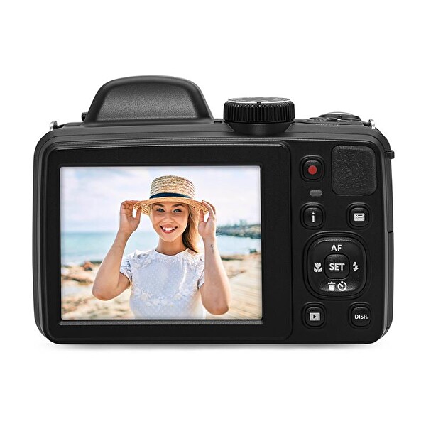 Kodak Pixpro Astro Zoom AZ425/42X Yakınlaştırma Siyah Dijital Fotoğraf Makinesi