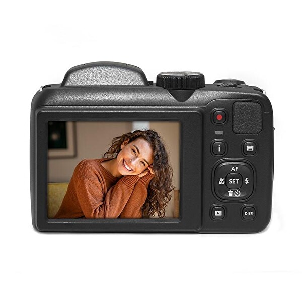 Kodak Astro Zoom AZ 255/25X Yakınlaştırma Siyah Dijital Fotoğraf Makinesi