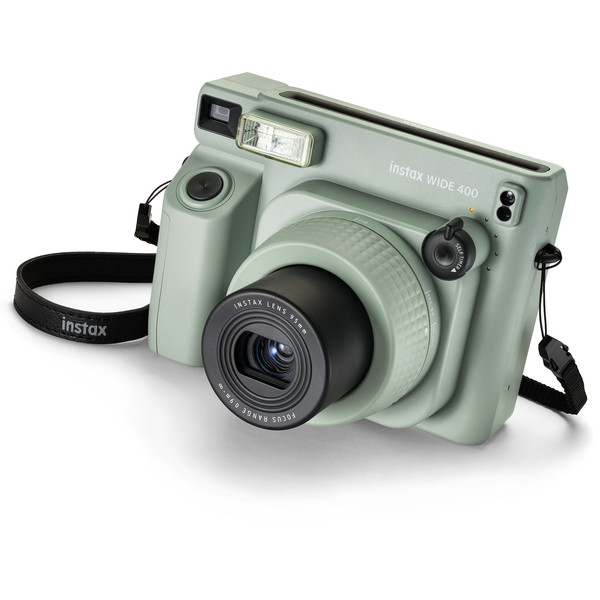 Fujifilm Instax Wide 400 Yeşil Fotoğraf Makinesi - 20'li Film ve Deri Albüm Hediye Seti