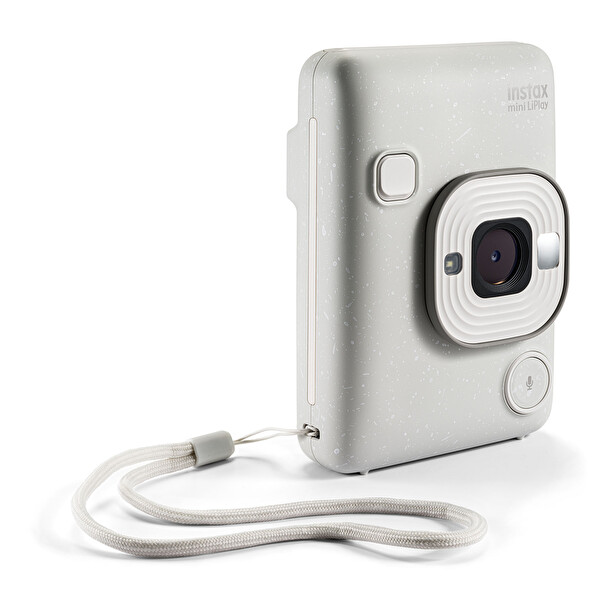 Fujifilm Instax Mini LiPlay Hybrid Misty White Fotoğraf Makinesi - 10'lu Film