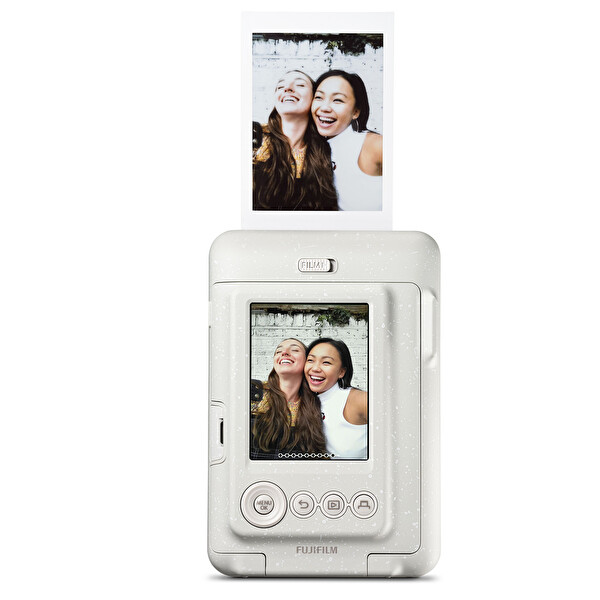 Fujifilm Instax Mini LiPlay Hybrid Misty White Fotoğraf Makinesi 20'li Film