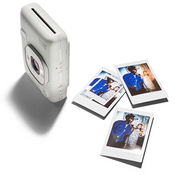 Fujifilm Instax Mini LiPlay Hybrid Misty White Fotoğraf Makinesi 20'li Film