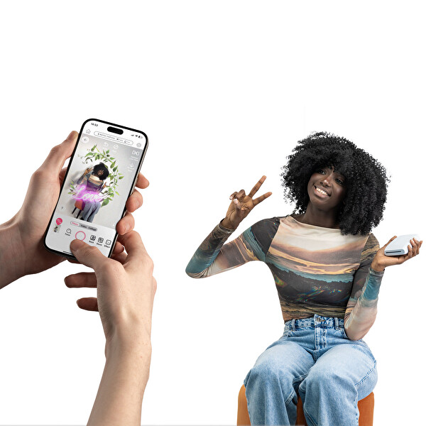 Fujifilm Instax Mini Link 3 Beyaz Akıllı Telefon Yazıcısı Beyaz Çanta Deri Albüm ve 20'li Mini Film