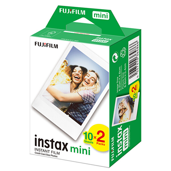 Fujifilm Instax Mini Link 3 Beyaz Akıllı Telefon Yazıcısı Beyaz Çanta Deri Albüm ve 20'li Mini Film