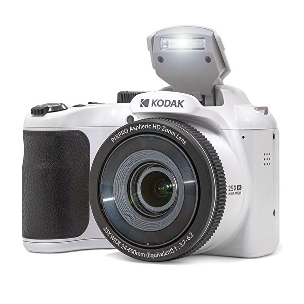 Kodak PixPro Astro Zoom AZ255/25x Yakınlaştırma Dijital Fotoğraf Makinesi-Beyaz