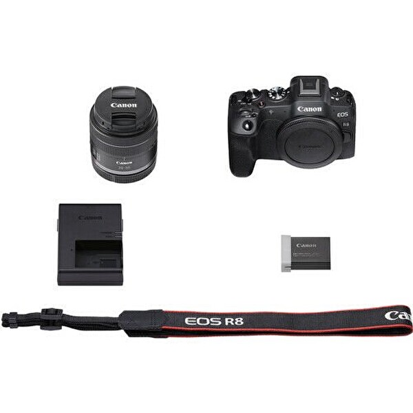 Canon EOS R8 - RF 24-50 MM F/4.5-6.3 IS STM Lens Kit (Canon Eurasia Garantili)