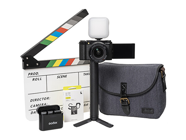 Fujifilm X-M5 Siyah Aynasız Fotoğraf Makinesi ve XF16-50 MM Vlogger Kit