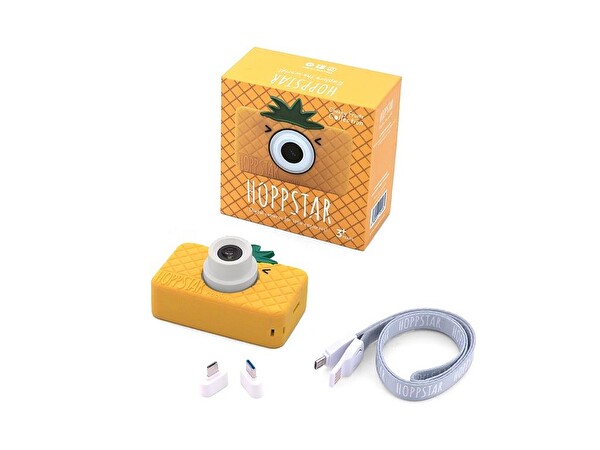 Hoppstar Rookie Pina Coolada Dijital Çocuk Kamerası - Ananas 12446