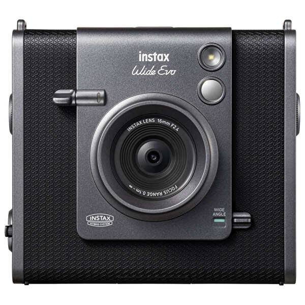 Instax Wide Evo Siyah Şipşak Anında Baskı ve Yazıcı Özellikli Hybrid Fotoğraf Makinesi