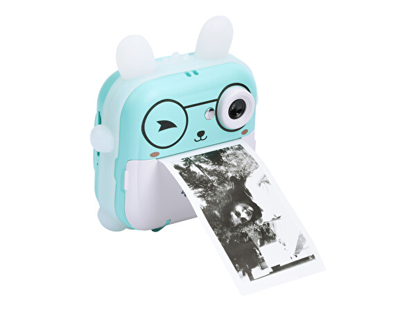 4Berry C5 Sevimli Tasarım HD Fotoğraf Çekimi Eğitici ve Eğlenceli Mavi Çocuk Kamerası