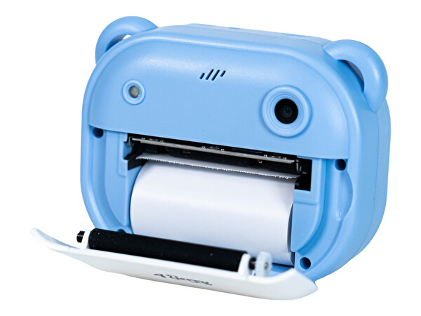 4Berry C10 HD Ekranlı Termal Etiket ve Fotoğraf Baskı Mavi Çocuk Kamerası