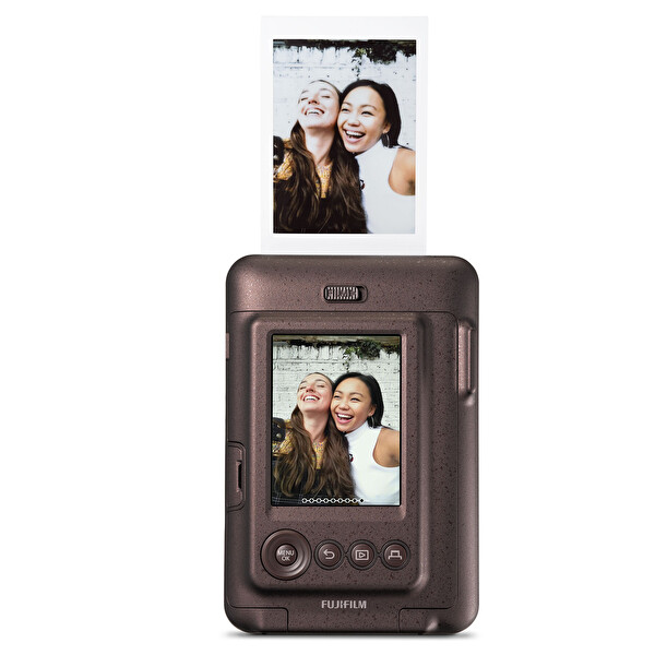 Fujifilm Instax Mini LiPlay Deep Bronz Fotoğraf Makinesi 20'li Film Albüm ve Çanta Hediye Seti