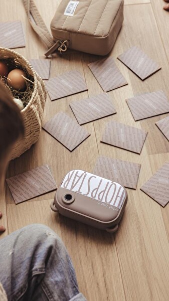 Hoppstar 12474 Artist Memo Dijital Çocuk Kamerası ve Hafıza Oyunu - Açık Kahve