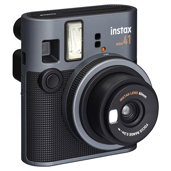 Fujifilm Instax Mini 41 Siyah Şipşak Fotoğraf Makinesi 20'li Film Çanta ve Laporta Albüm Hediye Seti