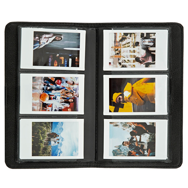 Fujifilm Instax Mini 41 Siyah Şipşak Fotoğraf Makinesi 20'li Film Çanta ve Laporta Albüm Hediye Seti