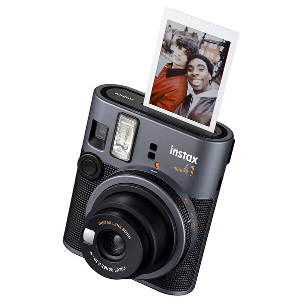 Fujifilm Instax Mini 41 Siyah Analog Şipşak Fotoğraf Makinesi 20'li Film ve Çanta Seti