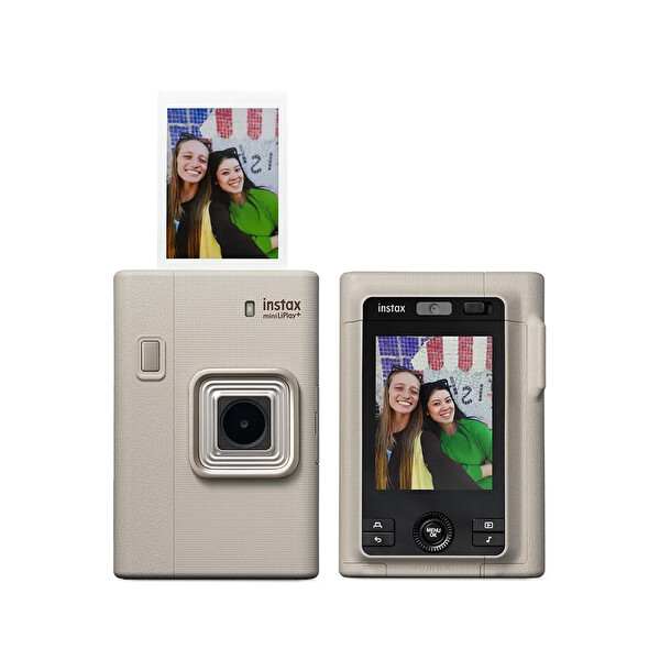 Fujifilm Instax Mini Liplay Plus Hybrid Fotoğraf Makinesi Sand Beige