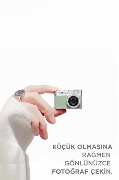 Torima CMR35 Yeşil Dijital Mini Cep Boy Anahtarlık 1080P Video Fotoğraf Makinesi Kamera