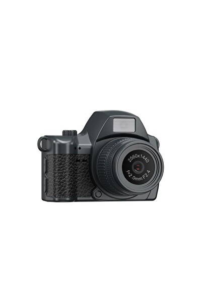 Torima CMR42 Siyah 128 GB Destekli 2K Video Mini Kamera Dijital Fotoğraf Makinesi