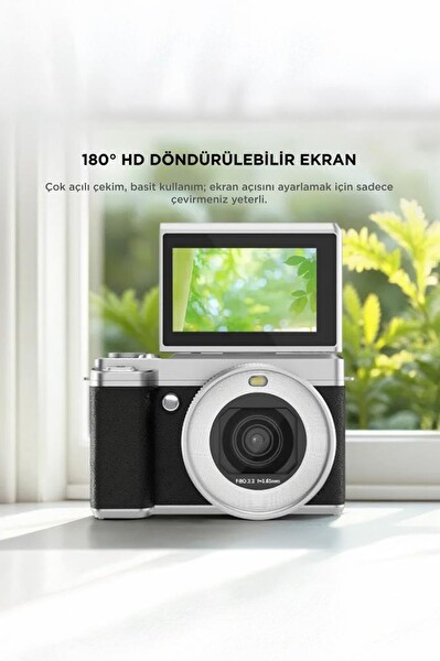 Torima CMR45 Wifi 5K Dijital Fotoğraf Video Kamera Siyah