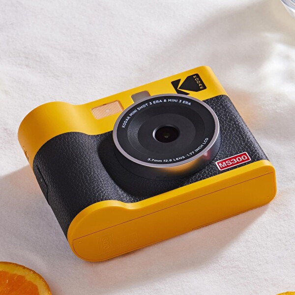 Kodak Mini Shot 3 Era Filmli Fotoğraf Makinesi Sarı