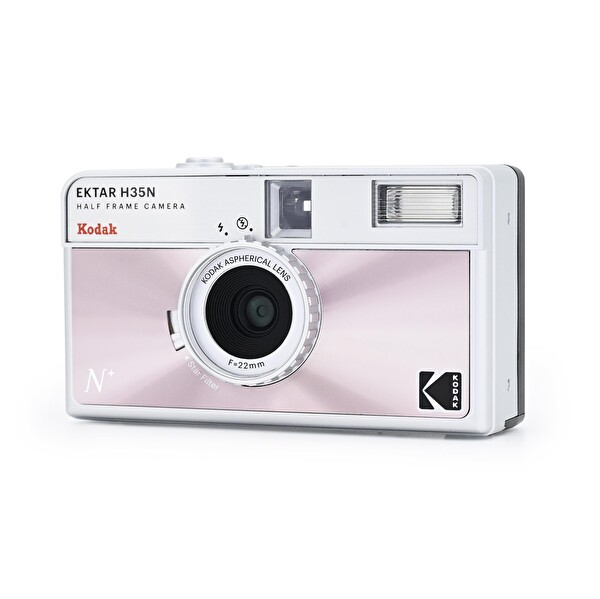Kodak Ektar H35N 35mm Filmli Fotoğraf Makinesi-Sırlı Pembe