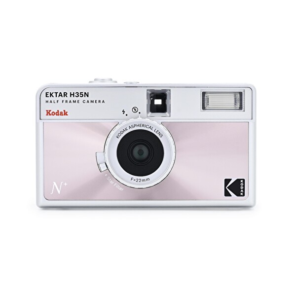 Kodak Ektar H35N 35mm Filmli Fotoğraf Makinesi-Sırlı Pembe