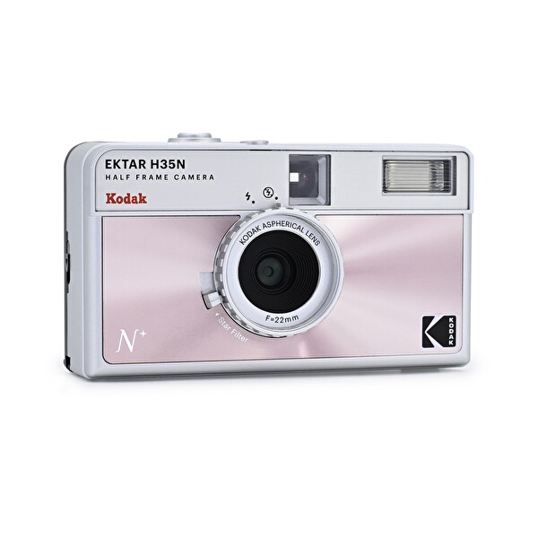 Kodak Ektar H35N 35mm Filmli Fotoğraf Makinesi-Sırlı Pembe