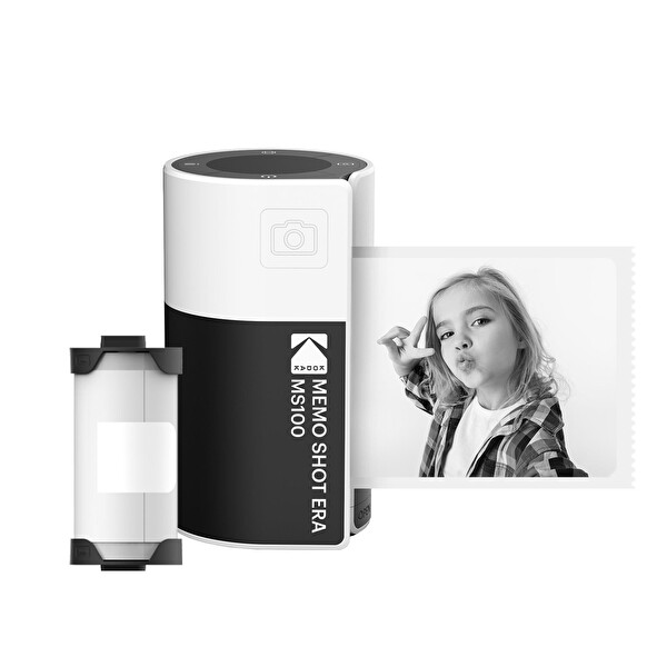 Kodak Memo Shot Era Filmli Fotoğraf Makinesi ve MS100W -9Roll Etiket Paketi