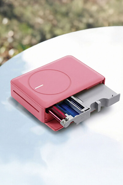 Laiser Z5S Instant Kamera ve Fotoğraf Yazıcısı - Şipşak Fotoğraf Makinesi Pembe