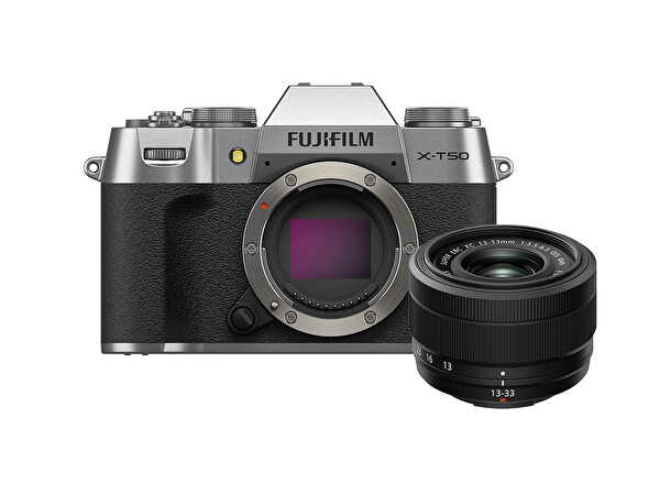 Fujifilm X-T50 Gümüş + XC13-33mm Kit