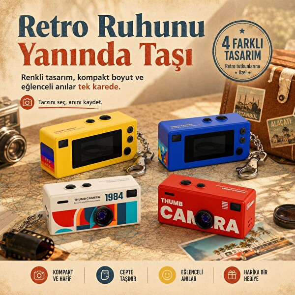 SMATE G8 Mini Kamera Beyaz