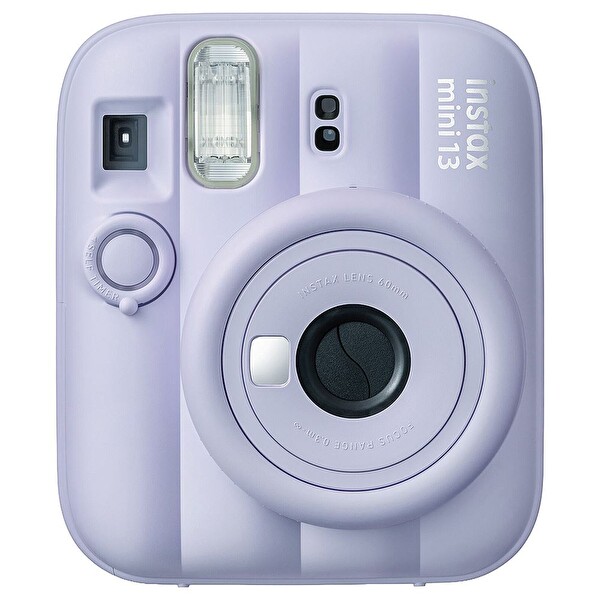 Fujifilm Instax Mini 13 Lila Fotoğraf Makinesi 10'lu Film Kare Albüm ve Deri Kılıf