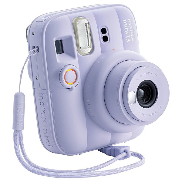 Fujifilm Instax Mini 13 Lila Fotoğraf Makinesi 10'lu Film Kare Albüm ve Deri Kılıf