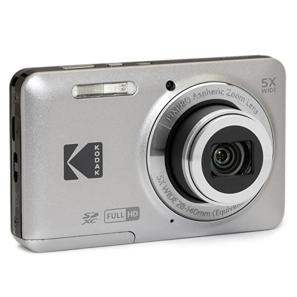 Kodak Pixpro FZ55 Gümüş Dijital Fotoğraf Makinesi