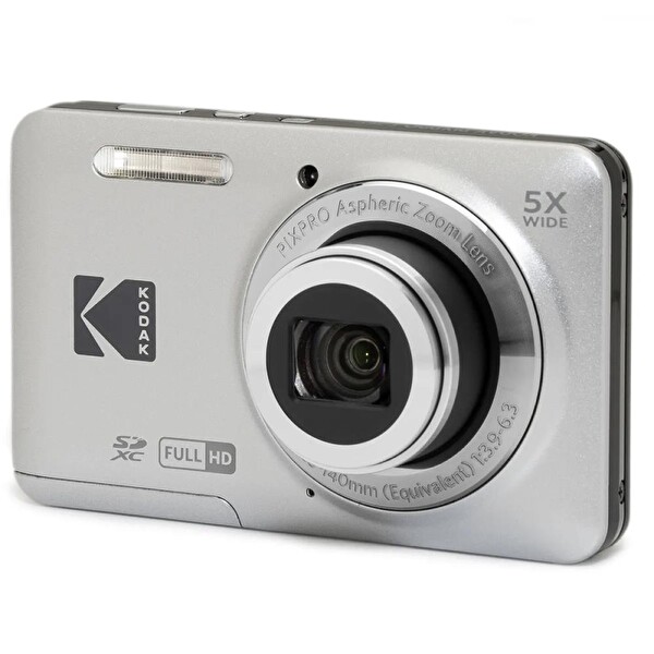 Kodak Pixpro FZ55 Gümüş Dijital Fotoğraf Makinesi