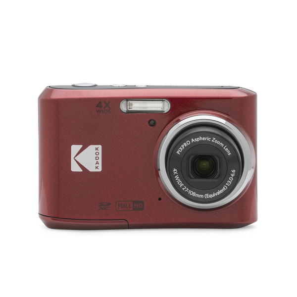 Kodak Friendly Zoom FZ45 4X Yakınlaştırma Dijital Kırmızı Fotoğraf Makinesi